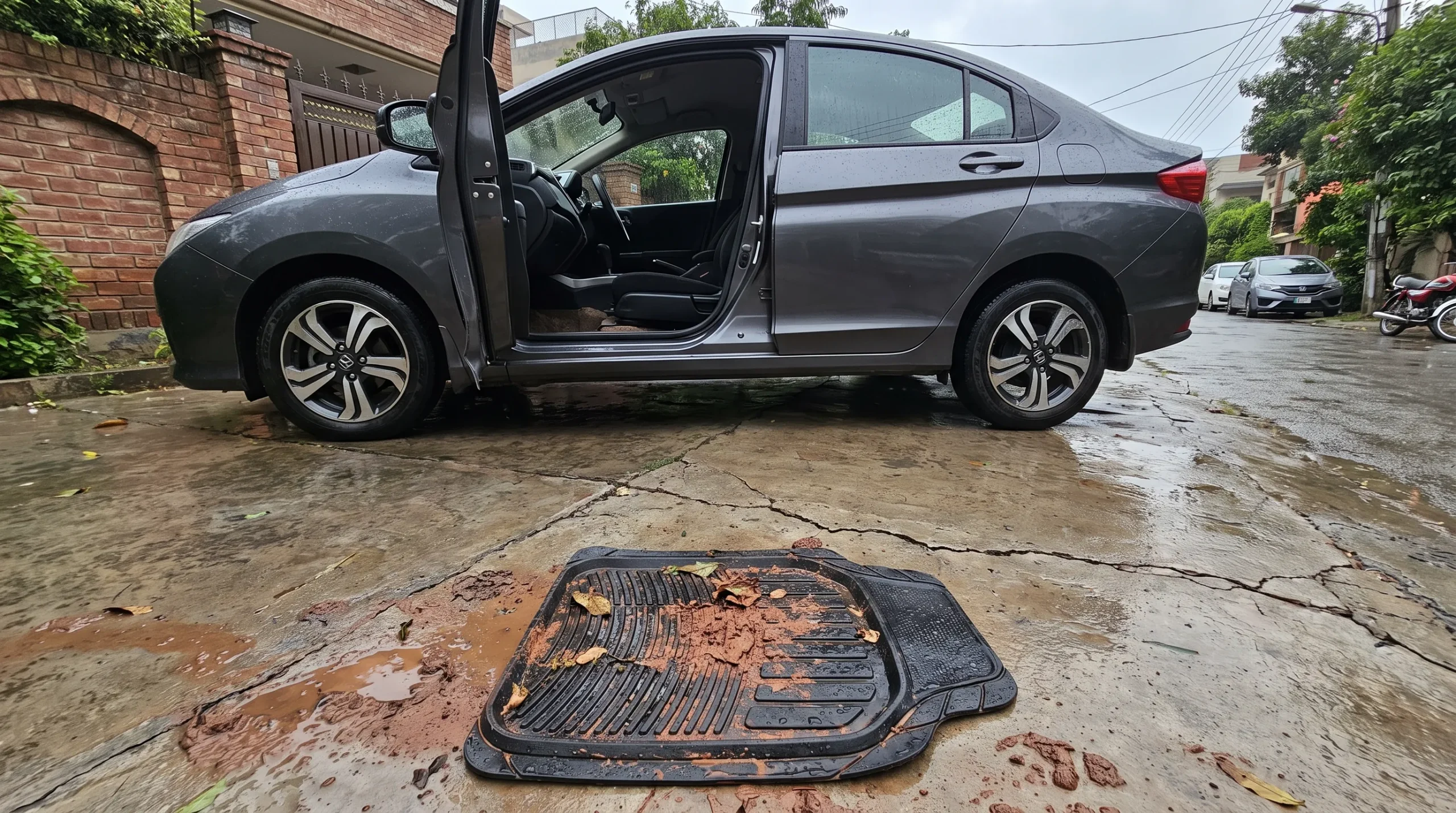 How to Clean Car Floor Mats After Heavy Rain