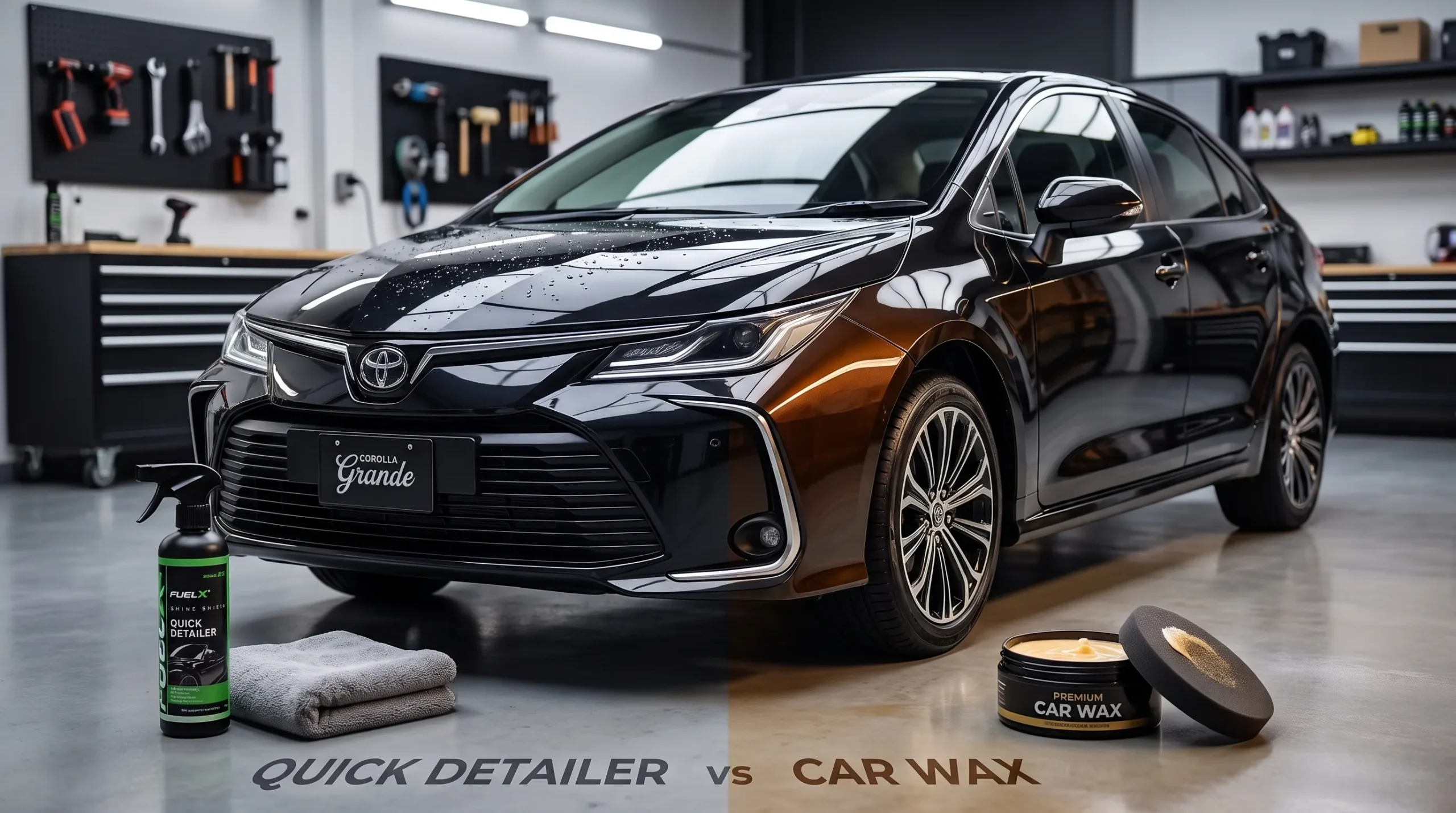 Quick Detailer vs Car Wax: What’s the Difference?